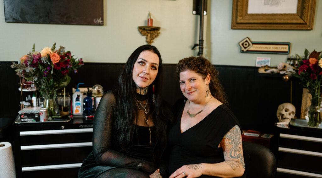 Witching Hour Artists, Ashton Allen and Rachel Gilbert