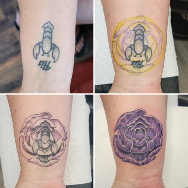 Evolution of a Cover-Up by @inkstress !
Thank for your patience, Melissa!
#inkstress
#tattoosbyinkstress #rachelgilbert #witchinghourtattoopdx #witchinghourtattoo #beforeandafter #tattoocoverup #whatcoverup #nothisanymore