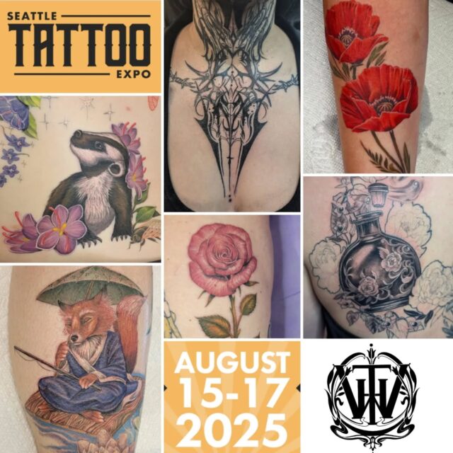 This August you can find me @inkstress , and the crew of @witchinghourtattoo working at the Seattle Tattoo Expo August 15,16 and 17!! I'm taking appointments for all three days and I rarely work on the weekends! DM or email me to grab a spot while you can. Looking at you Washington and Alaska folks!! Please spread the word ❤️
.
.
.
.
.
.
#seattletattooexpo #seattle #tattooexpopnw #portlandtattooers #portlandtattooshop  #portlandtattoo #witchinghour #portlandtattooartist #portlandoregon #pdxtattoo #pdxtattooartist #pdx #portlandartist #pnw #oregontattoo #oregontattooartist #oregontattoos #ashtonallentattoo #pdxsmallbusiness #pdxartgallery #womanownedbusiness #tattoo #tattoosnob #tattooistartmag #ladytattooer #femaletattooartist #support_good_tattooing