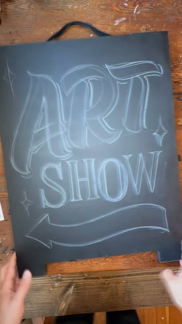 Making some quicky A-Frames for the show this Friday. It’s all coming together. It feels like there’s smoke coming out of my ears…•
•
•
•
•
•
#borrowedtimesstudio #handlettering #signpainter #signpainting #portlandsignpainter #signage #murals #tattoos #blackandgreytattooing #pdxart #pdxartist