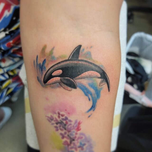A sweet little orca buddy
#rachelgilbert #inkstress #tattoosbyinkstress #witchinghourtattoopdx #witchinghourtattoo #sealifetattoo #oceantattoo #orcatattoo #underwatertattoo