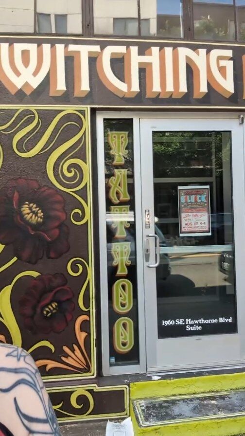 Let's wake up the @witchinghourtattoo gallery! Writer's Block 2025 is still up for another month, and we've been having lots of folks stop in to check it out and purchase artwork! Big thanks to you guys for supporting real, local, working artists. Get 'em before they're gone! ✌️ If you're near 20th and Hawthorne just look for our beautiful mural by @borrowed_times_pdx ✌️
.
.
.
.
#portlandartist #portlandoregon #portlandfineart #artgallery #supportlocalartists
